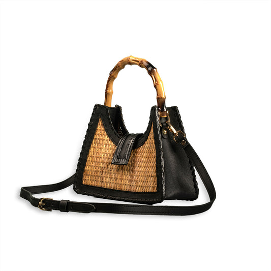 Diana Baguette Bag - Black