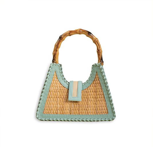 Diana Baguette Bag - Blue