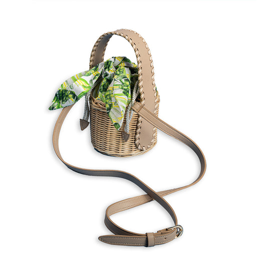 Gaia Bucket Bag - Beige