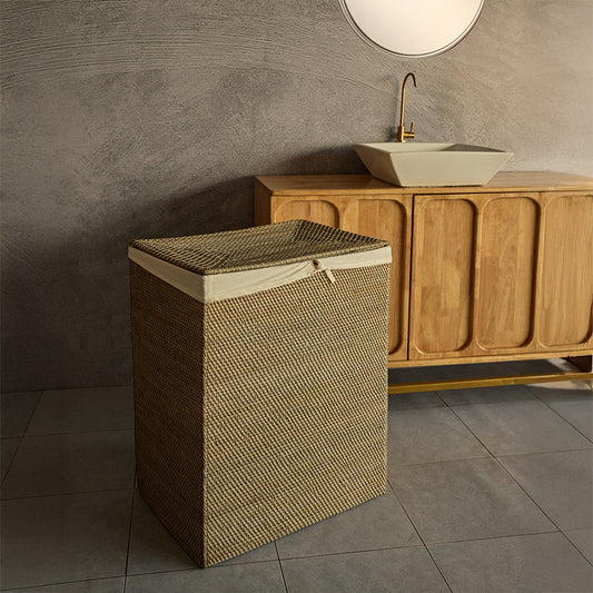 Woven laundry hamper, Rattan laundry basket, Rectangular wicker laundry hamper, Natural laundry bin,
Bathroom laundry hamper, Handwoven rattan hamper, Laundry basket with lid and liner, Eco-friendly storage hamper, Rustic laundry basket, Decorative laundry hamper .