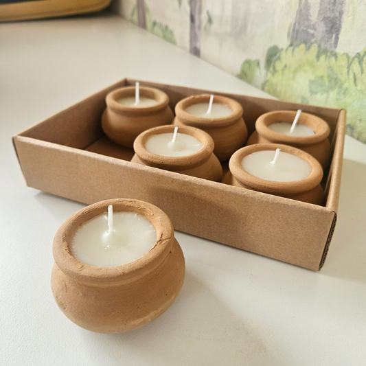 Terra Candles set of 6