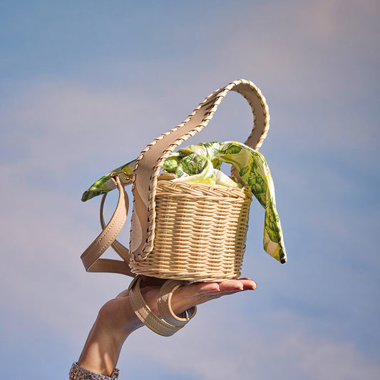 Gaia Bucket Bag - Beige