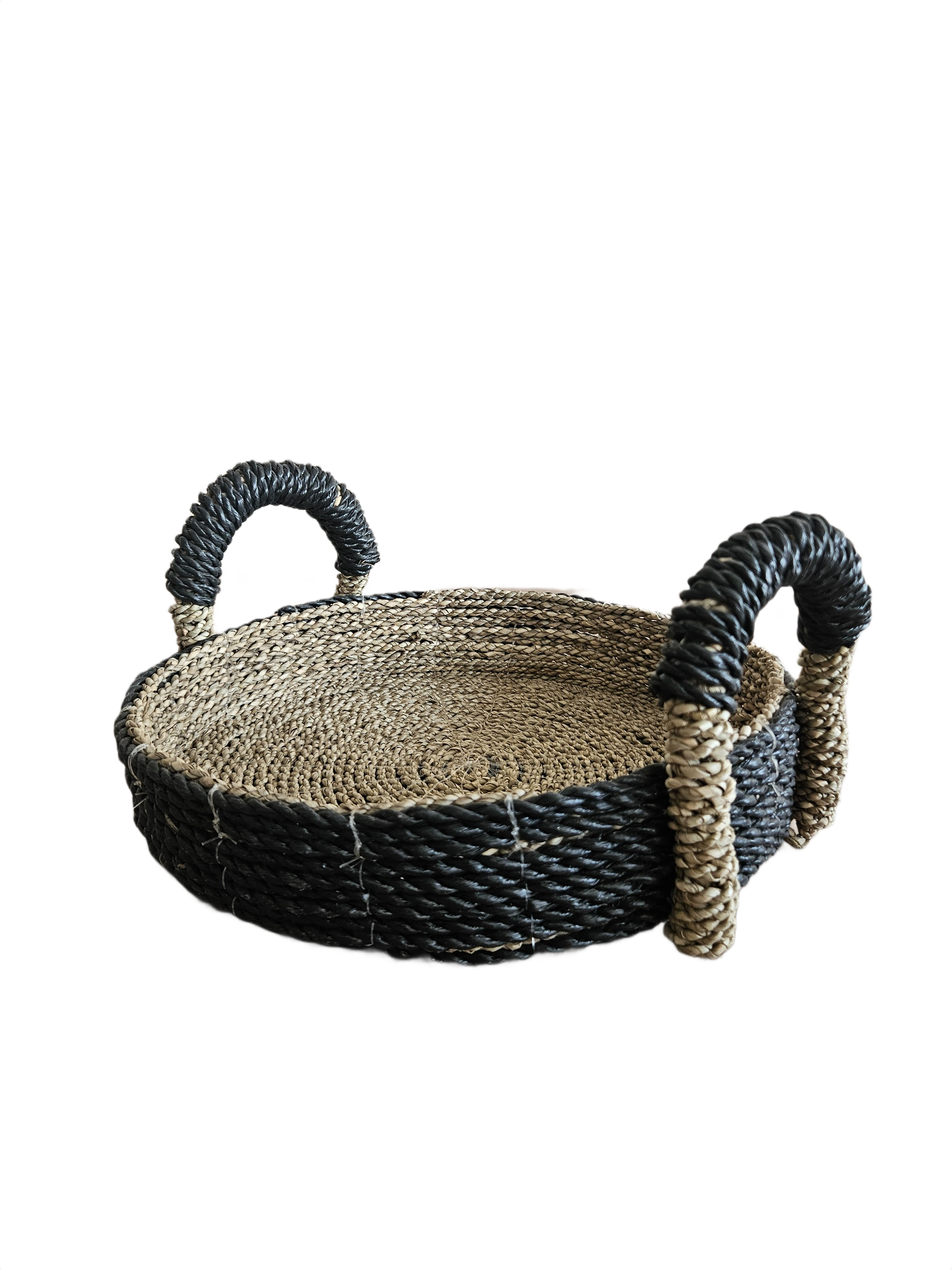 Agen seagrass tray black natural image 1