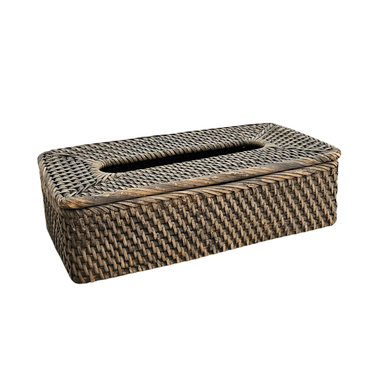 FLORENCE GREY TISSUE BOX