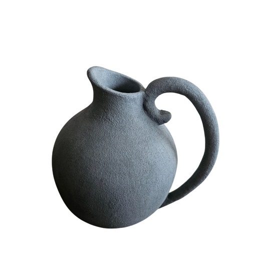 MEDIEVAL GREY TERRACOTA VASE
