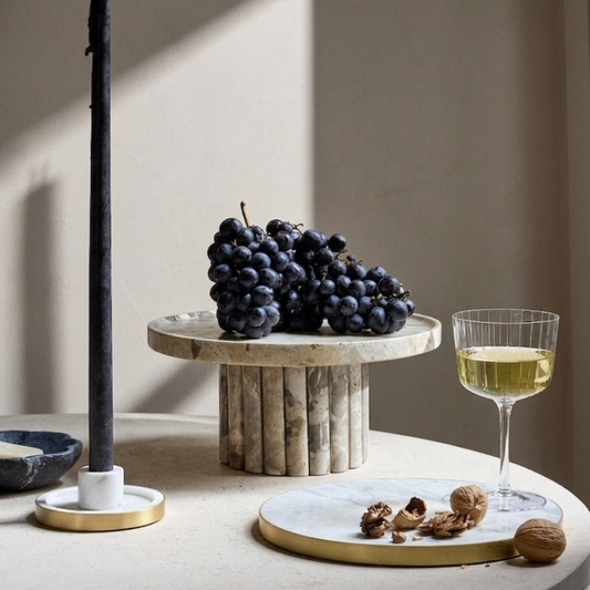 MARBLE ROME PEDESTAL