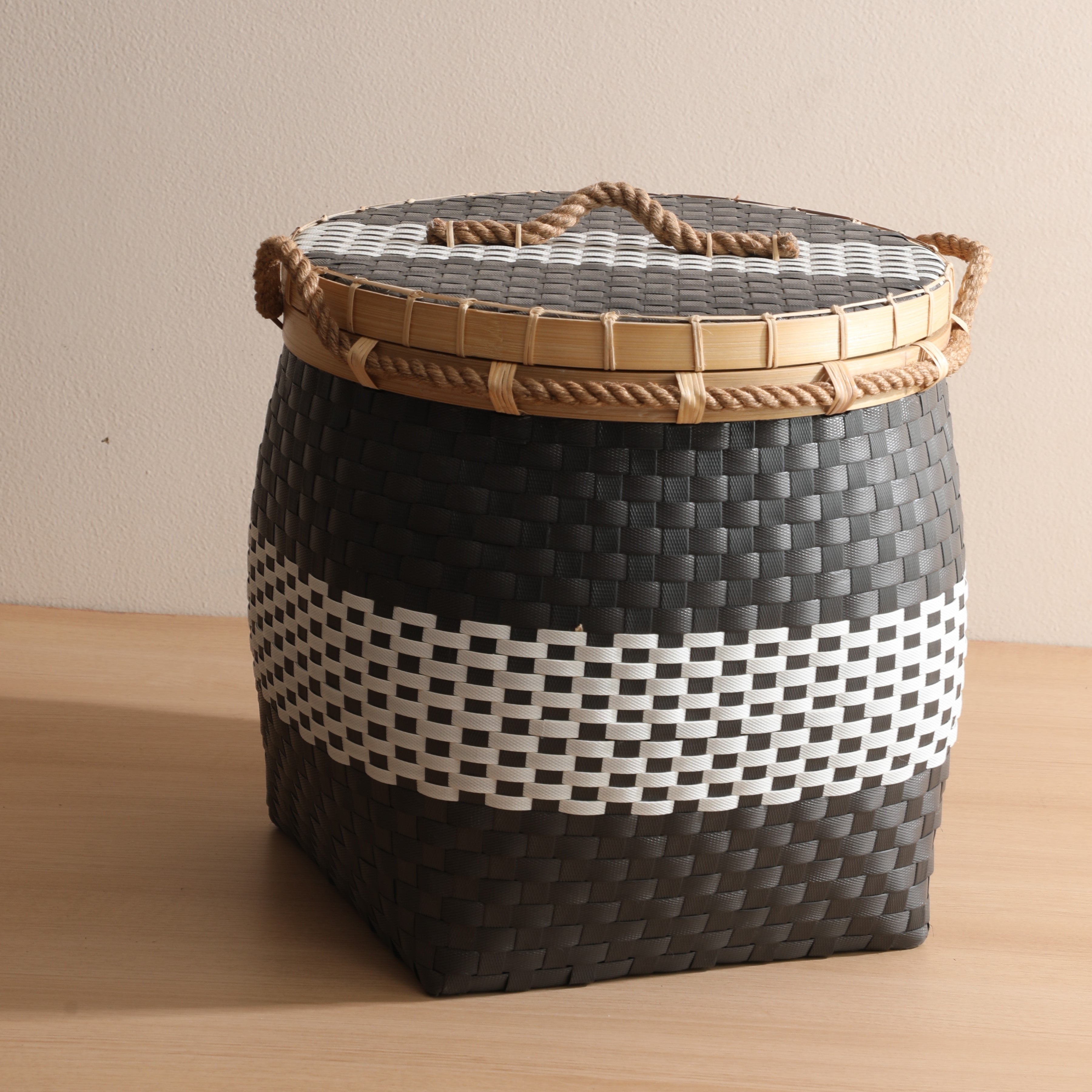 FRISCO BASKET BLACK WHITE thumbnail 2