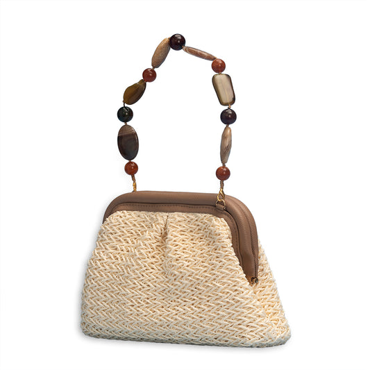 Ella Frame Bag - Taupe