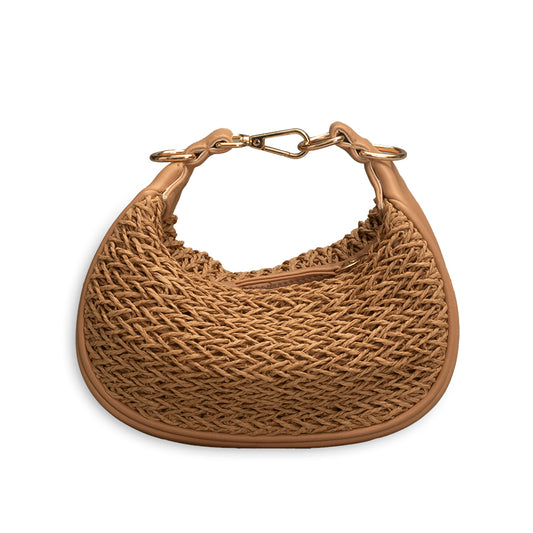 Ivy Mini Hobo Bag - Tan