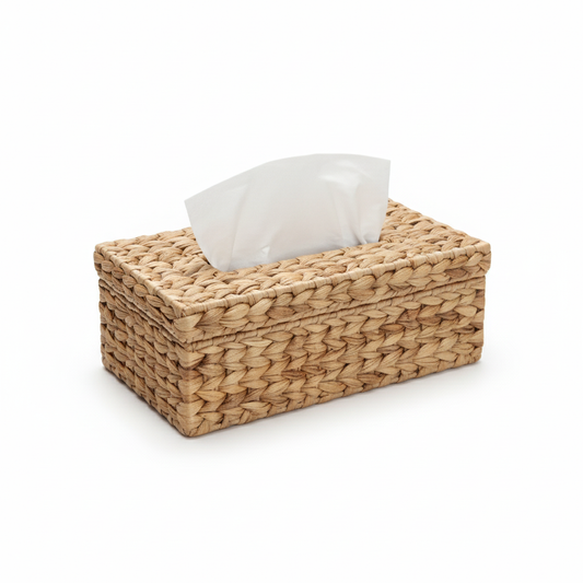 Hyacinth tissue box