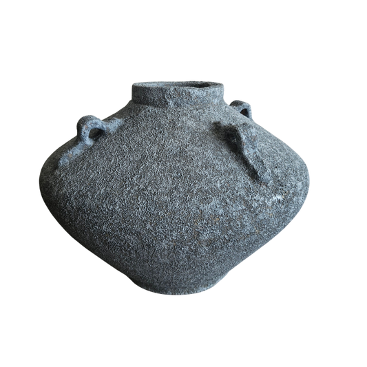 KURO GREY TERRACOTA VASE