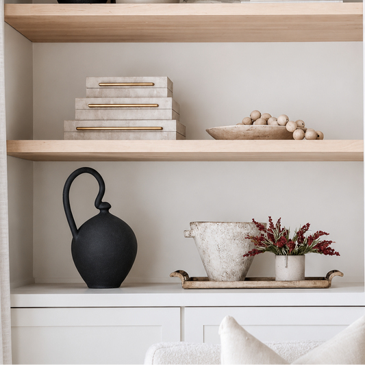 Medieval black vase
