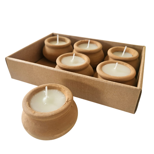 Terra Candles set of 6