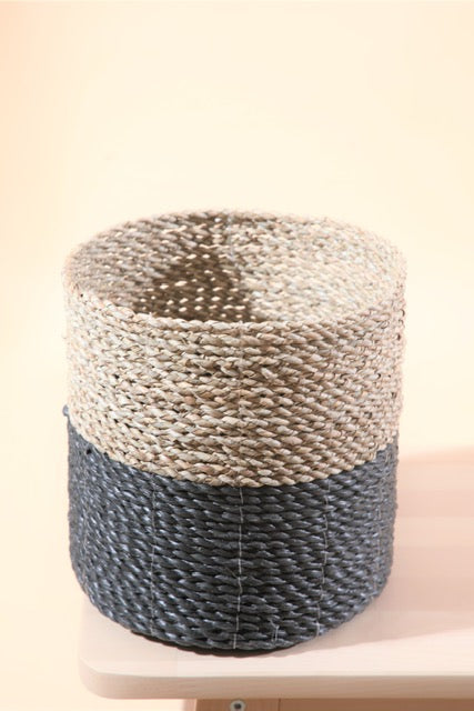 Accra mini basket black natural