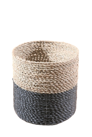 Accra mini basket black natural