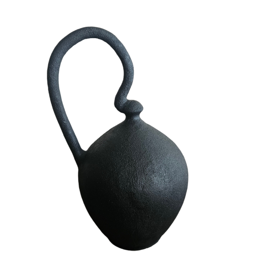 Medieval black vase